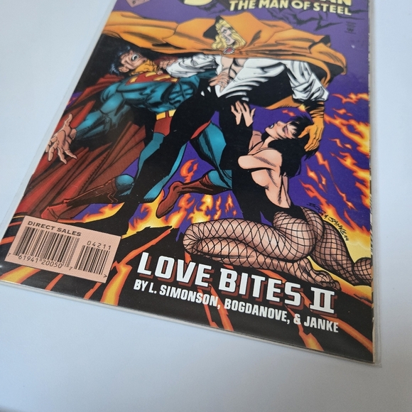 Dc Comics Superman The Man of Steel Comic Issue 42 - Picture 3 of 6